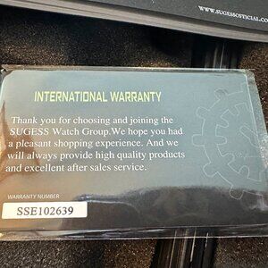 Sugess S 438.03 Y Power Reserve ST 1906 Sapphire Chrono Mechanical Seagull Watch